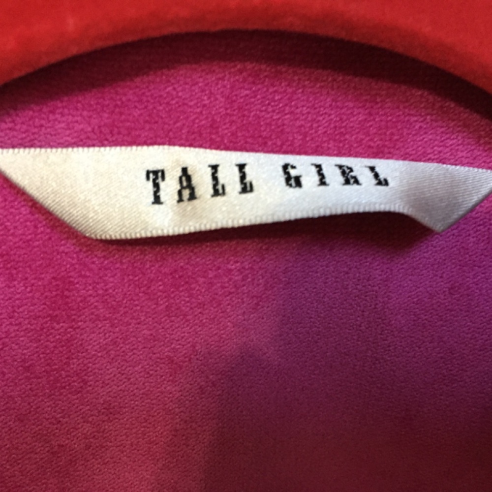 Women's Pink Faux Suede Jacket - Picture 7 of 16